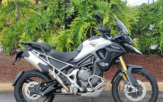 2023 Triumph Tiger 1200 Rally Pro Snowdonia White