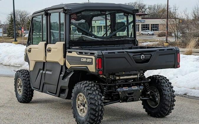 2024 Can-Am Defender MAX Limited HD10 Desert Tan & Timeless Bl