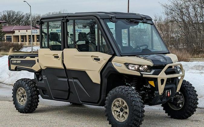 2024 Can-Am Defender MAX Limited HD10 Desert Tan & Timeless Bl