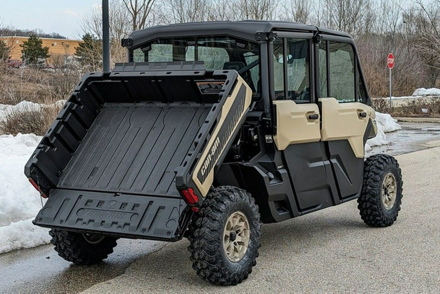 2024 Can-Am Defender MAX Limited HD10 Desert Tan & Timeless Bl