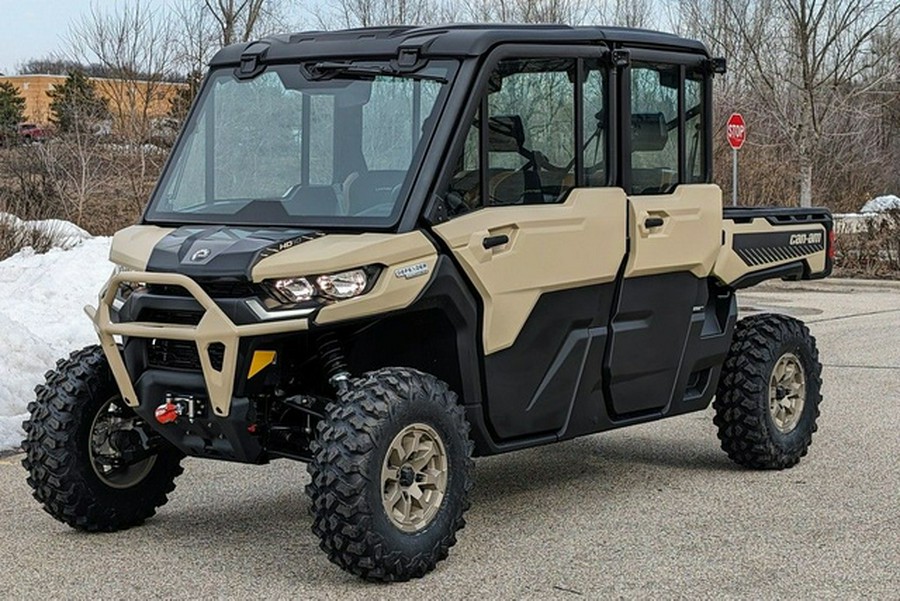 2024 Can-Am Defender MAX Limited HD10 Desert Tan & Timeless Bl