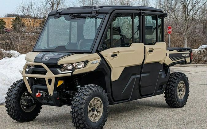 2024 Can-Am Defender MAX Limited HD10 Desert Tan & Timeless Bl