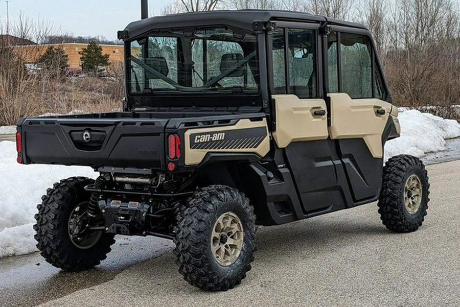 2024 Can-Am Defender MAX Limited HD10 Desert Tan & Timeless Bl