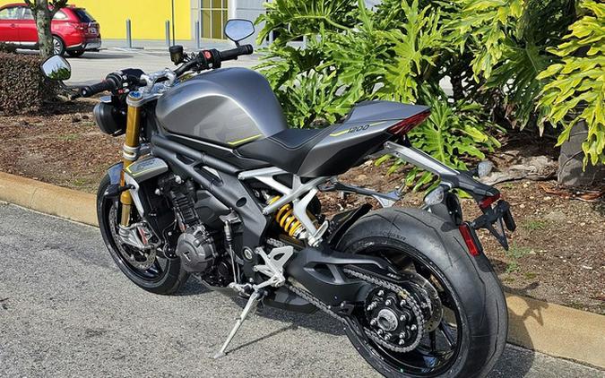 2024 Triumph Speed Triple 1200 RS Matte Silver Ice RS