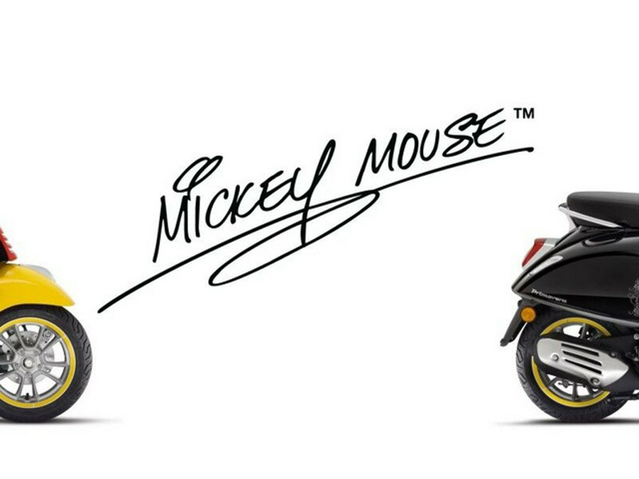 2023 Vespa Primavera 50 Mickey Mouse