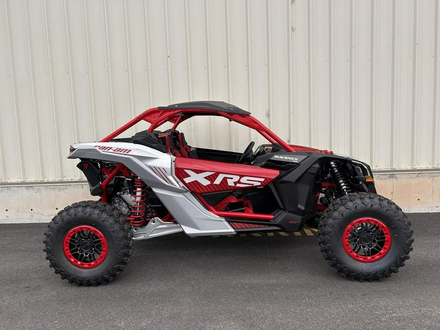 2025 Can-Am® Maverick X3 X rs Turbo RR Fiery Red & Hyper Silver