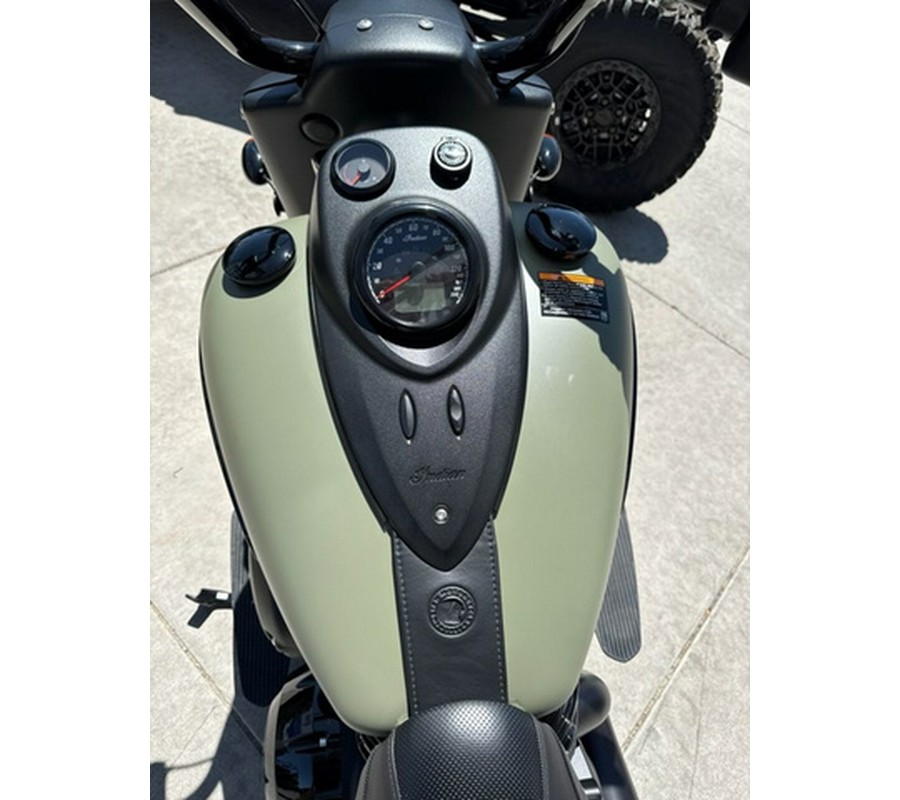2025 Indian Springfield Dark Horse Moss Green Smoke