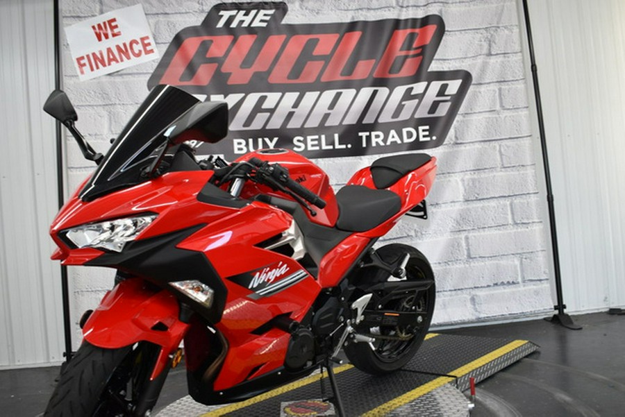 2021 Kawasaki Ninja 400 ABS Passion Red