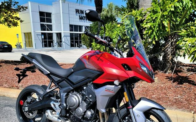 2023 Triumph Tiger Sport 660 Korosi Red / Graphite