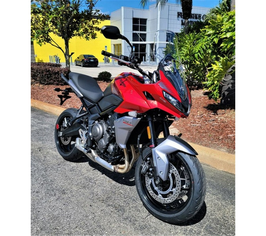 2023 Triumph Tiger Sport 660 Korosi Red / Graphite