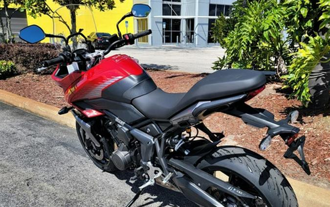 2023 Triumph Tiger Sport 660 Korosi Red / Graphite