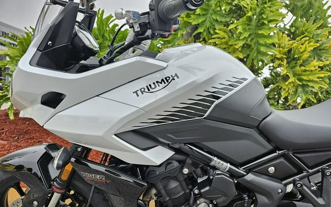 2024 Triumph Tiger Sport 660 Snowdonia White/Jet Black