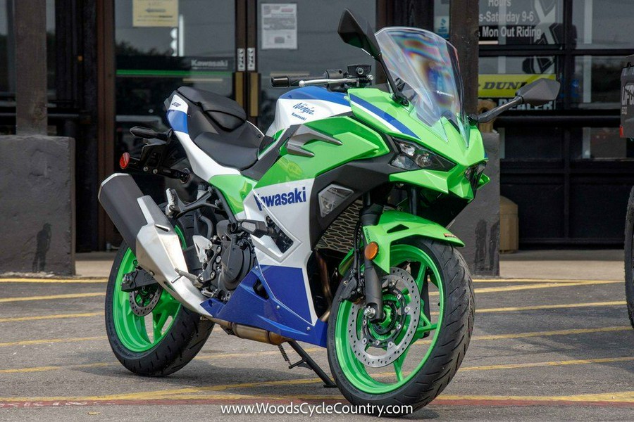 2024 Kawasaki Ninja® 500 SE 40th Anniversary Edition ABS