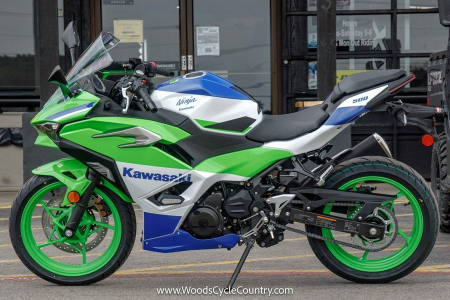 2024 Kawasaki Ninja® 500 SE 40th Anniversary Edition ABS