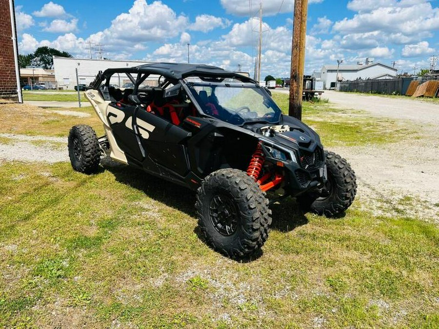 2023 Can-Am® Maverick X3 MAX X rs Turbo RR Desert Tan / Carbon Black / Magma Red