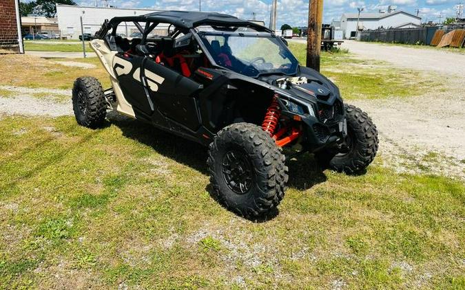 2023 Can-Am® Maverick X3 MAX X rs Turbo RR Desert Tan / Carbon Black / Magma Red