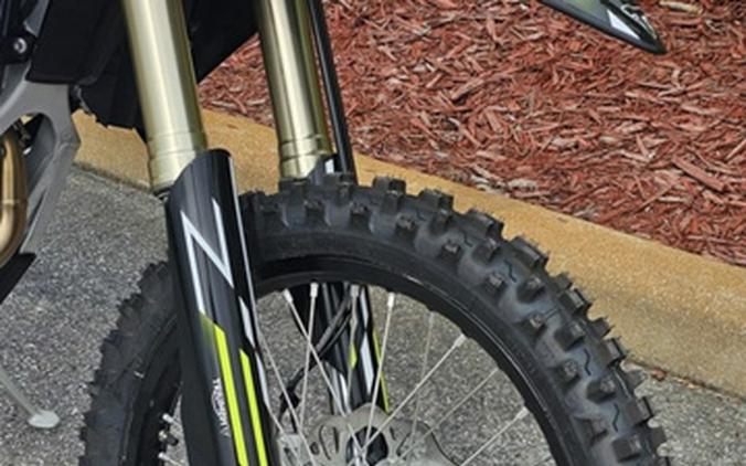 2026 Triumph TF 250-E Jet Black/Pure White 250-E