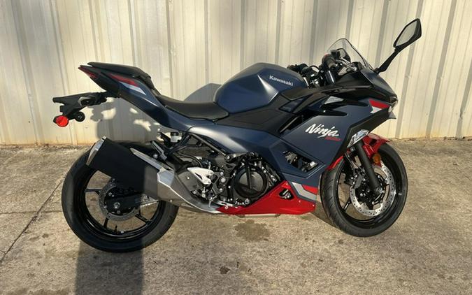 2026 Kawasaki Ninja 500 ABS Metallic Matte Twilight Blue