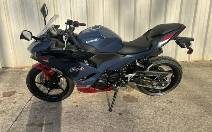 2026 Kawasaki Ninja 500 ABS Metallic Matte Twilight Blue