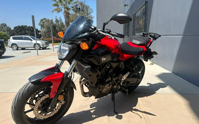 2017 YAMAHA FZ07