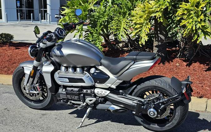 2024 Triumph Rocket 3 R Matte Silver Ice ROCKET 3 R