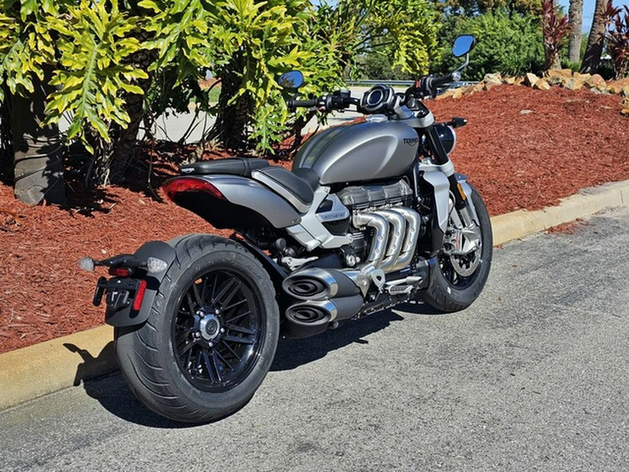 2024 Triumph Rocket 3 R Matte Silver Ice ROCKET 3 R