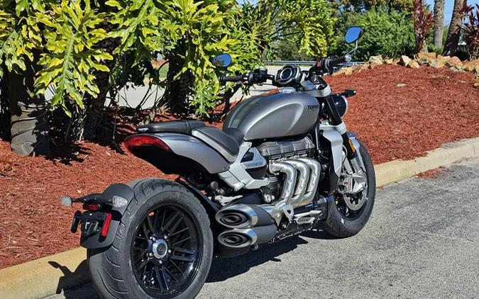 2024 Triumph Rocket 3 R Matte Silver Ice ROCKET 3 R