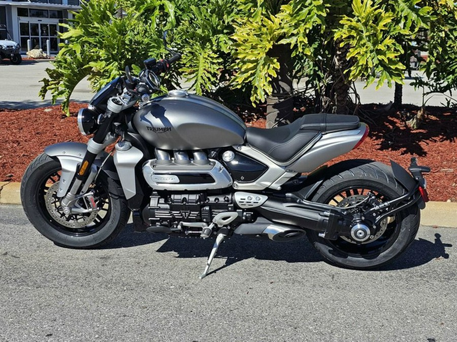 2024 Triumph Rocket 3 R Matte Silver Ice ROCKET 3 R