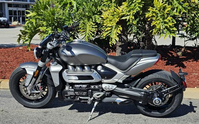 2024 Triumph Rocket 3 R Matte Silver Ice ROCKET 3 R