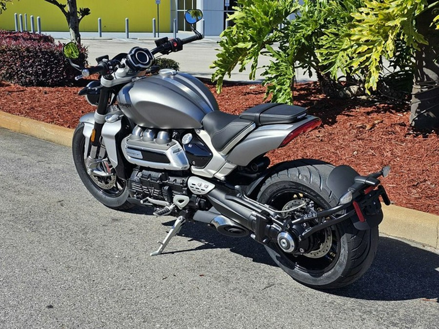 2024 Triumph Rocket 3 R Matte Silver Ice ROCKET 3 R