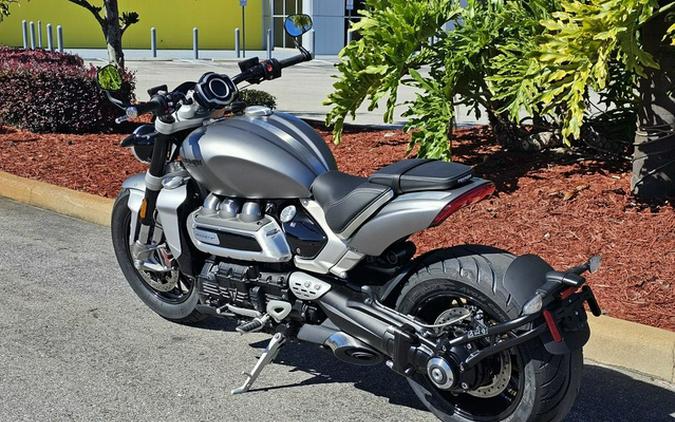 2024 Triumph Rocket 3 R Matte Silver Ice ROCKET 3 R