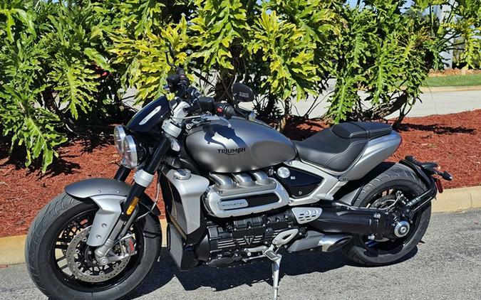 2024 Triumph Rocket 3 R Matte Silver Ice ROCKET 3 R