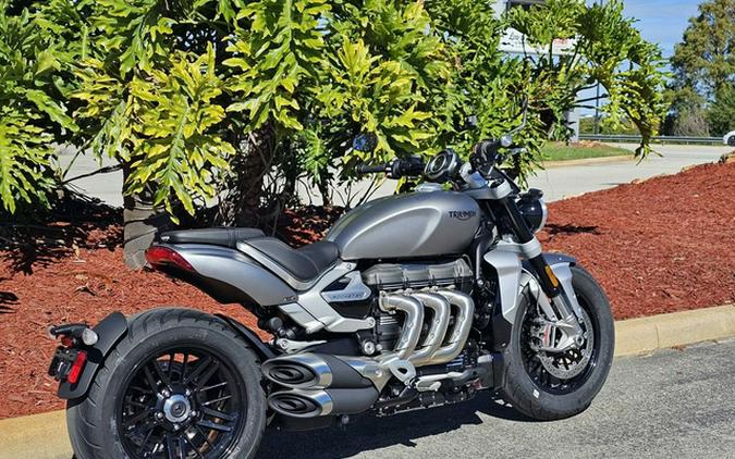 2024 Triumph Rocket 3 R Matte Silver Ice ROCKET 3 R