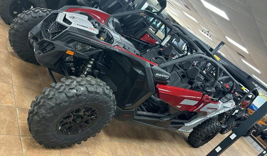 2024 Can-Am® Maverick X3 MAX DS Turbo RR Fiery Red & Hyper Silver