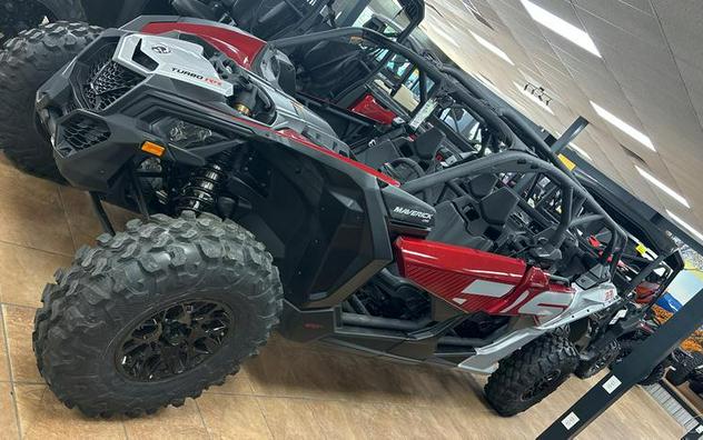 2024 Can-Am® Maverick X3 MAX DS Turbo RR Fiery Red & Hyper Silver