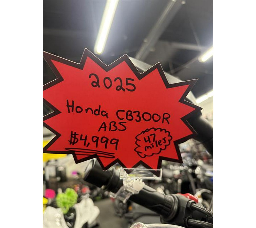 2025 Honda CB300R ABS