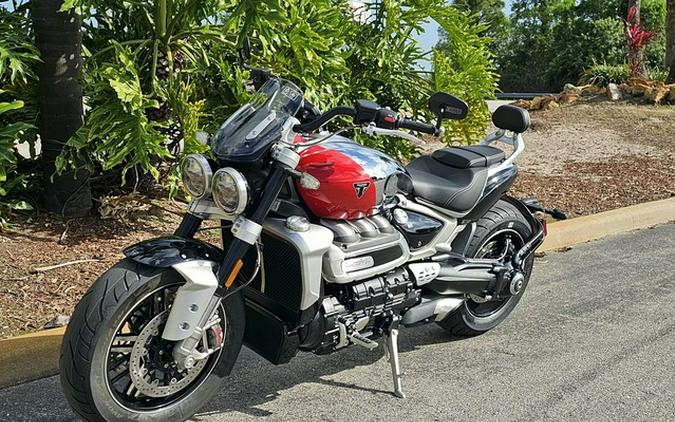 2023 Triumph Rocket 3 GT Chrome Edition Diablo Red GT