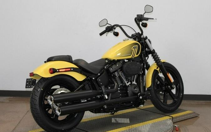 Harley-Davidson Street Bob 114 2023 FXBBS 942677 INDUSTRIAL YLW