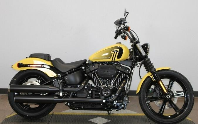 Harley-Davidson Street Bob 114 2023 FXBBS 942677 INDUSTRIAL YLW