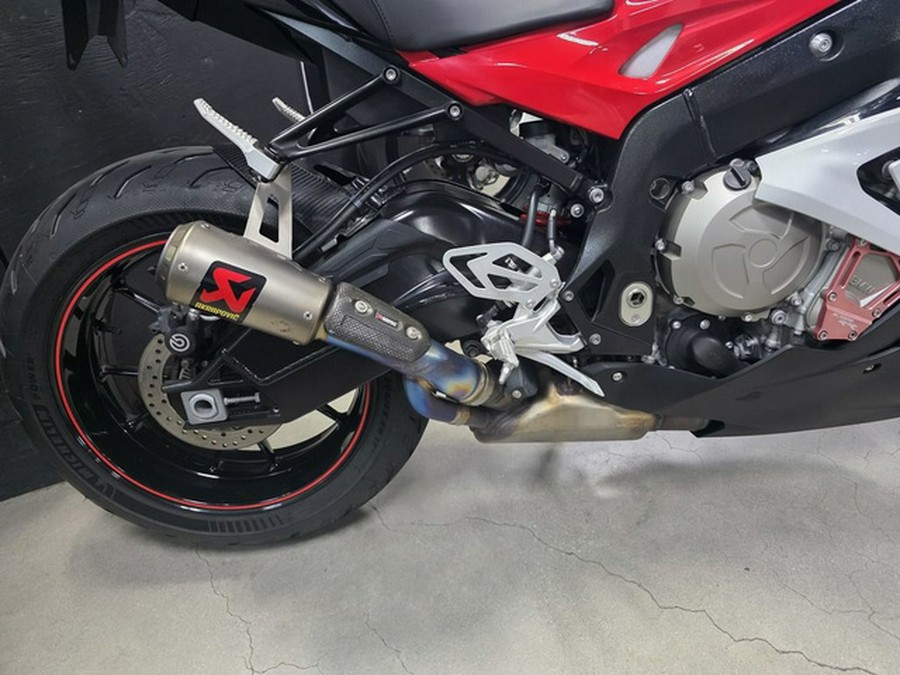 2018 BMW S 1000 RR Racing Red Light White