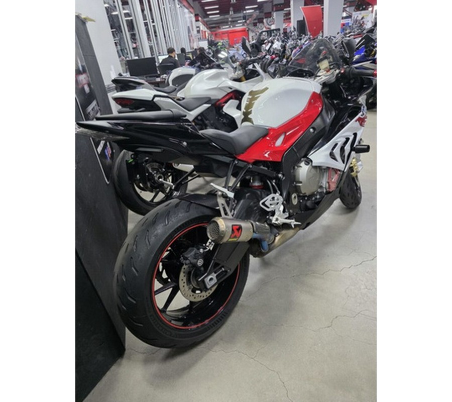 2018 BMW S 1000 RR Racing Red Light White