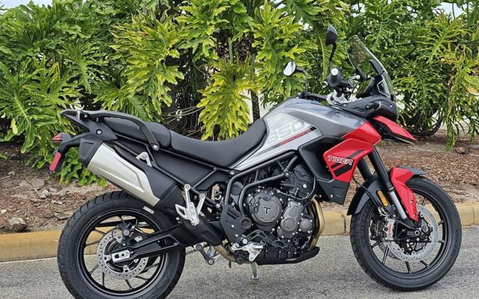 2024 Triumph Tiger 850 Sport Graphite/Diablo Red