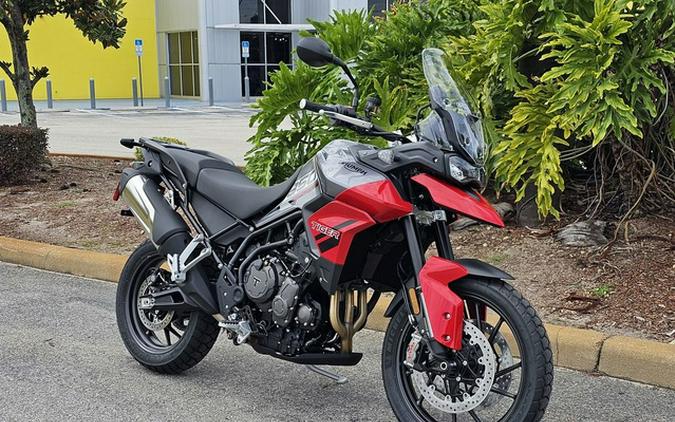 2024 Triumph Tiger 850 Sport Graphite/Diablo Red