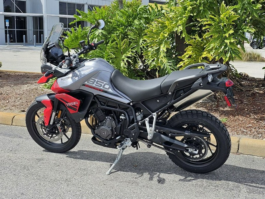 2024 Triumph Tiger 850 Sport Graphite/Diablo Red