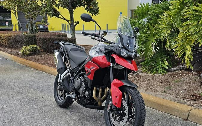 2024 Triumph Tiger 850 Sport Graphite/Diablo Red