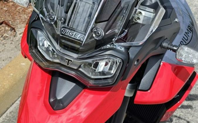 2024 Triumph Tiger 850 Sport Graphite/Diablo Red