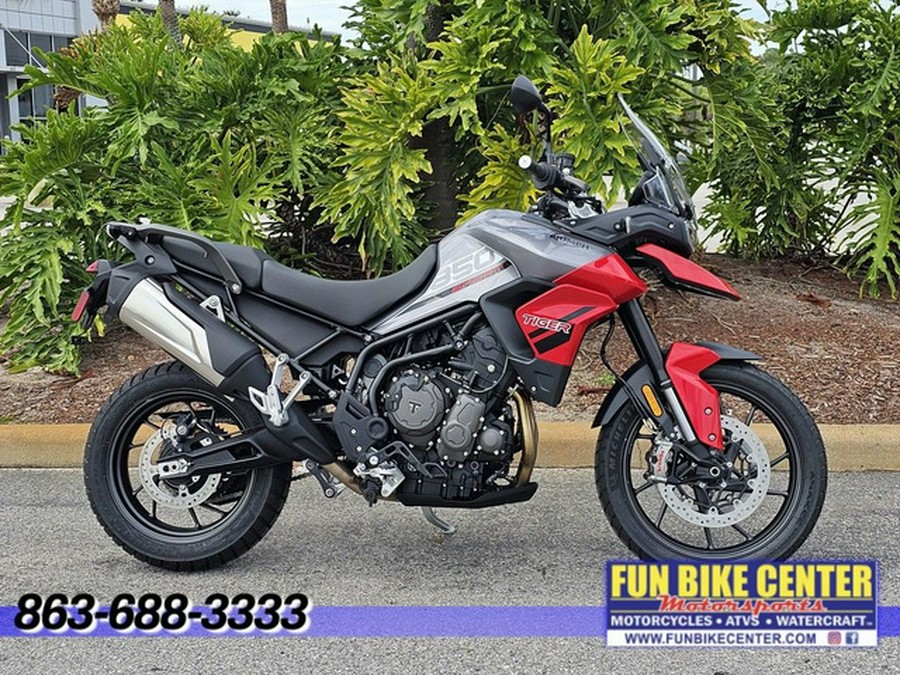 2024 Triumph Tiger 850 Sport Graphite/Diablo Red