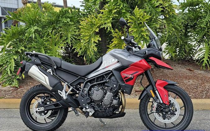 2024 Triumph Tiger 850 Sport Graphite/Diablo Red