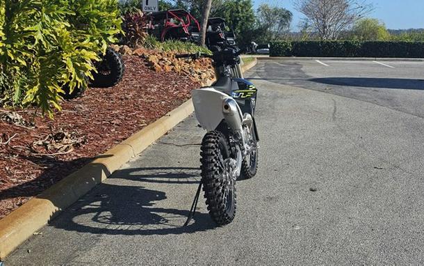 2026 Triumph TF 450-X Jet Black/Pure White 450-X