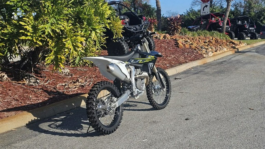 2026 Triumph TF 450-X Jet Black/Pure White 450-X